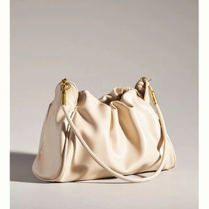 Anthropologie faux leather bag